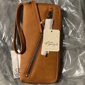 Free people Brown wallet